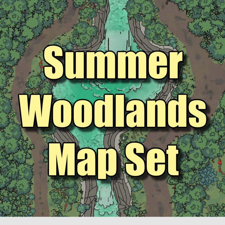 Summer Woodland-Themed Map Set (SW)'s Cover