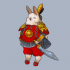 Bunny warrior image