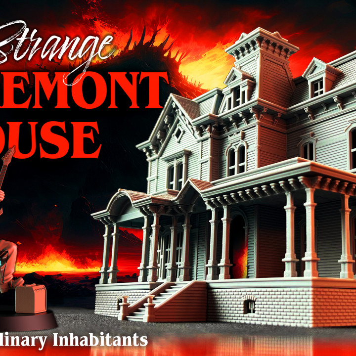 28mm - The Strange Claremont House - Abandoned Kit's Cover