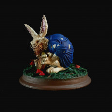 Picture of print of White Rabbit Creature