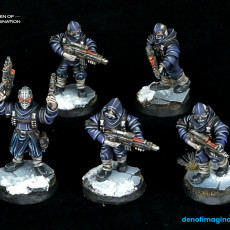Picture of print of Traitor Army Outcasts and Renegades Marauder