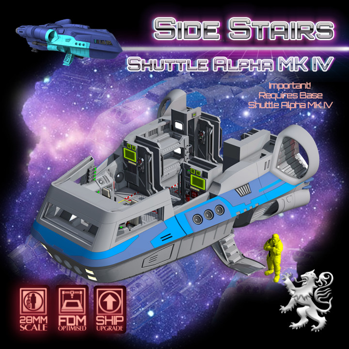 Side Stairs - Shuttle Alpha MK IV's Cover
