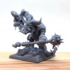 Picture of print of Orc War boss, Mad Head Ripper