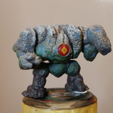 Picture of print of Runic Stone Golem