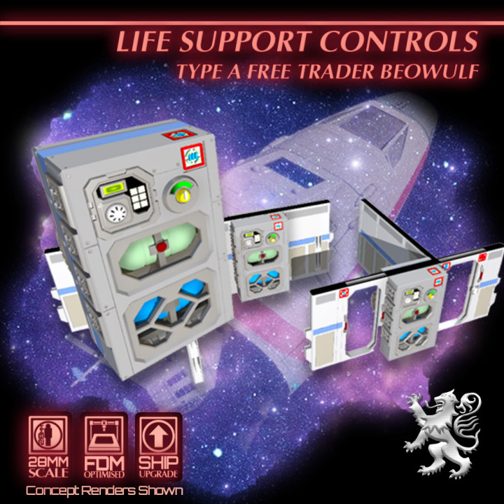 Life Support Controls - Type A Free Trader Beowulf's Cover