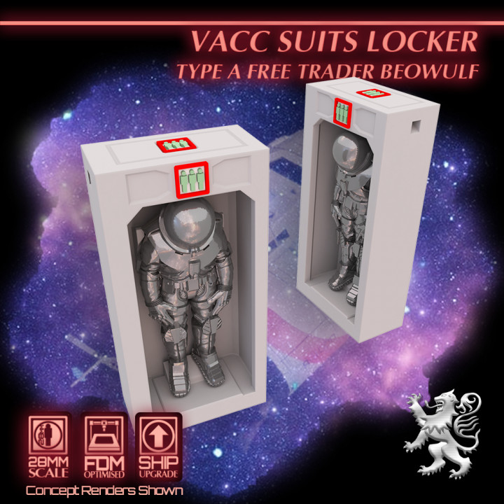 Vacc Suit Locker - Type A Free Trader Beowulf's Cover