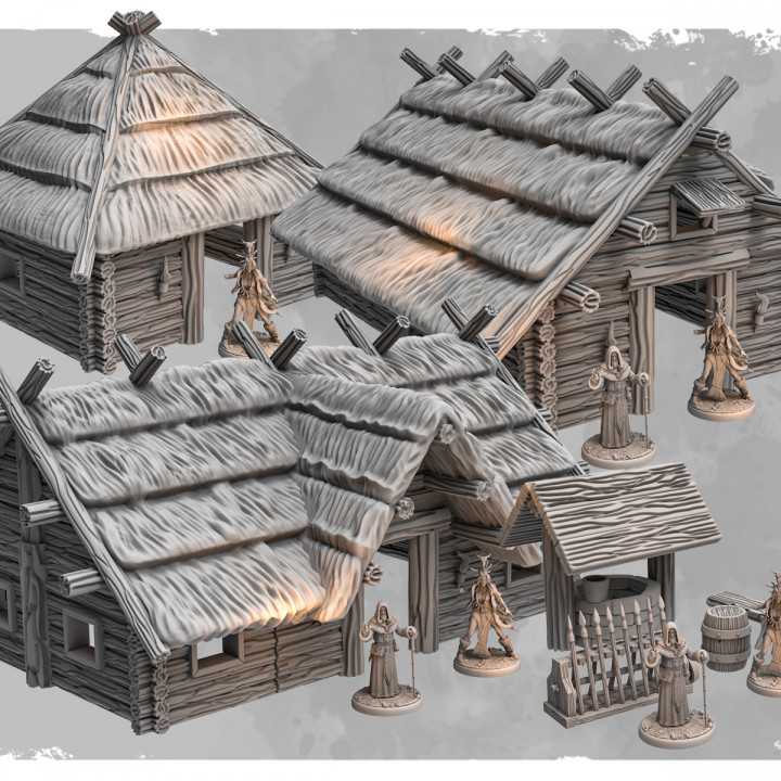 Viking Huts Set's Cover