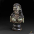 'War Cry' Female Orc Bust 90mm Scale image