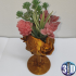 Wood Chalice, gift idea, plant pot, holder, props. image