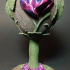 Wood Chalice, gift idea, plant pot, holder, props. print image
