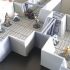 INSTADUNGEON™ Sci Fi Foundation Set: sci fi interior tiles compatible with D&D SPELLJAMMER, WH40K, SPACE HULK, ALIEN RPG, and more image