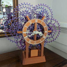 Picture of print of Large Crazy Gear Desk Clock