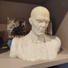Picture of print of Skull Face Bust (Metal Gear Solid 5)