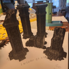 Picture of print of AEDWRF25 - Giant Pillars II