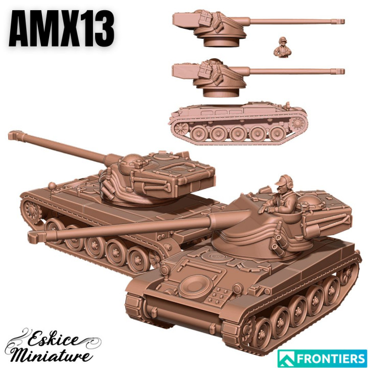 AMX13 Light tank - 28mm's Cover