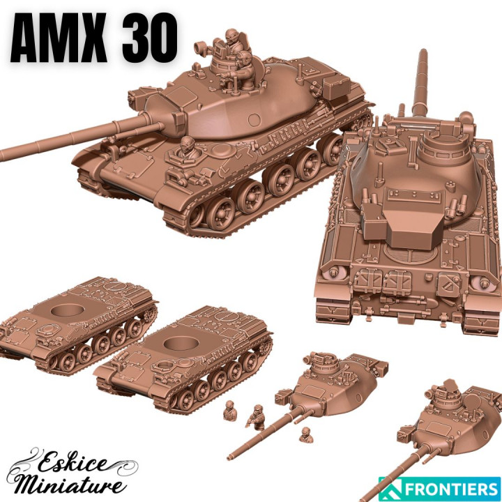 AMX30 tank - 28mm's Cover