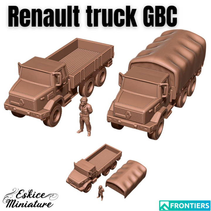 GBC Renault truck - 28mm's Cover