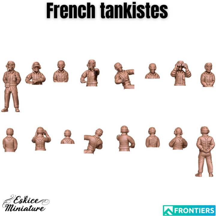 Tankistes french - 28mm's Cover