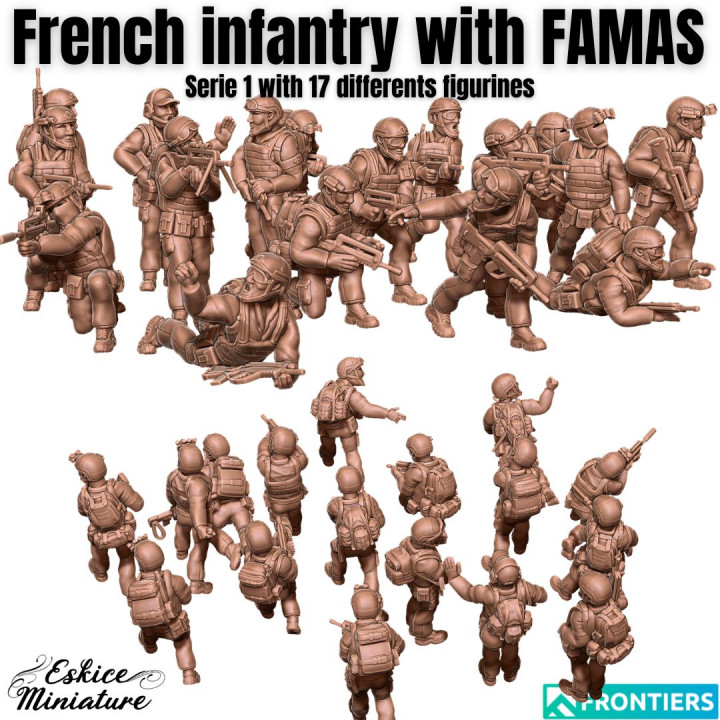 Modern French with FAMAS - 28mm's Cover