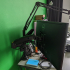 Monitor arm insert for microphone arm image