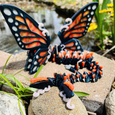 Picture of print of Butterfly Dragon