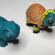 Picture of print of CUTE FLEXI TURTLE ARTICULATED