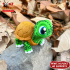 CUTE FLEXI TURTLE ARTICULATED image