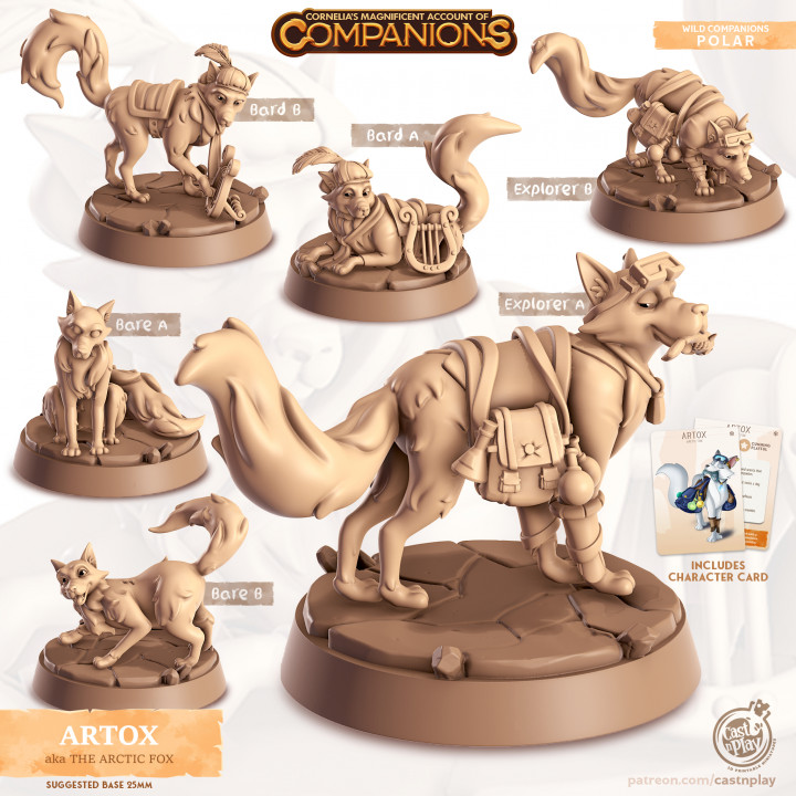 Artox - The Arctic Fox (Pre-Supported)'s Cover
