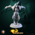 Elemental armor set 6 miniatures 32mm pre-supported image