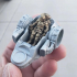 28mm (1/56th Scale) Cockpit and Waldo Size Reference Figure image