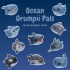 Grumpii 3D Printable Files - Ocean Pals image