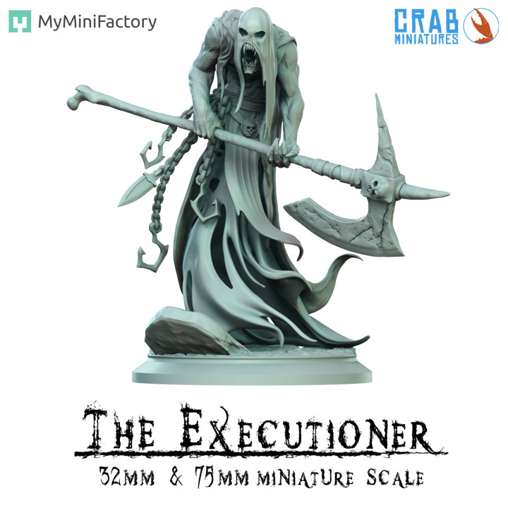 The Executioner - 32mm & 75mm miniature scale's Cover
