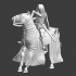 Mounted Leper Knight with flail - Lazarus Order image