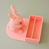 Rabbit business card holder image