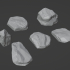 Small rocks/stones for basing image