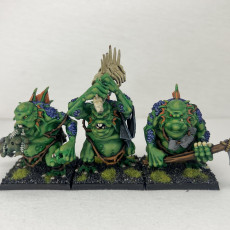 Picture of print of Swamp Trolls - Highlands Miniatures