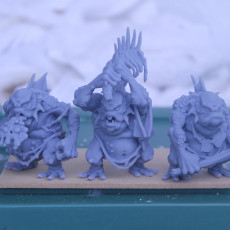 Picture of print of Swamp Trolls - Highlands Miniatures