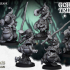 Swamp Goblins Frog Riders and Frog Riders with sticks - Highlands Miniatures image