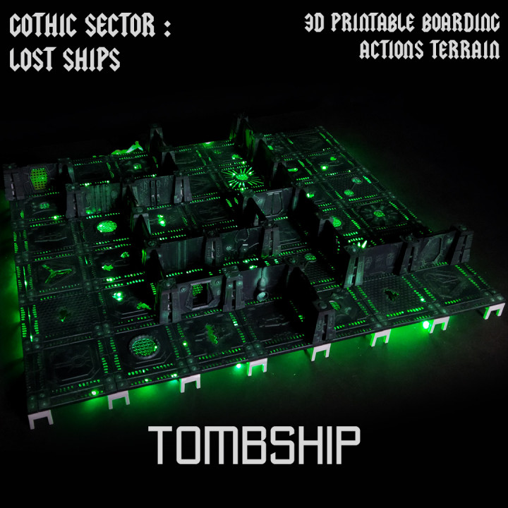Tombship - A boarding action terrain's Cover