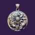 SUNFLOWER medallion for casting image