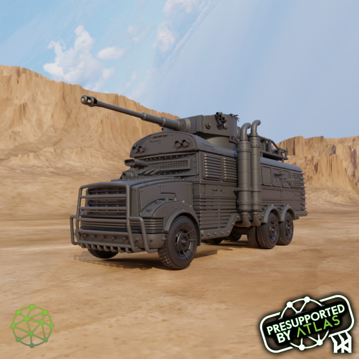 Wasteland War Machines - Bus's Cover