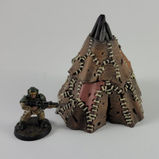 Picture of print of Orcs Hut