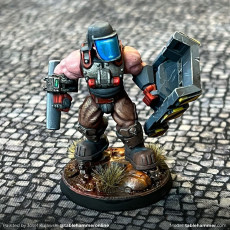 Picture of print of Ogre Riot Team - ogre heavy infantry riot team (Accell Union)