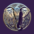 elephant medallion for casting image