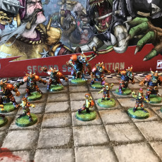 Picture of print of The Skullbreakers Orcs