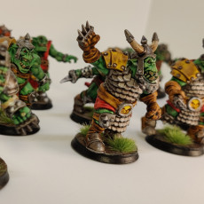 Picture of print of The Skullbreakers Orcs