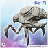 Set of two alien creatures on legs with shell (36) - Future Sci-Fi SF Post apocalyptic Tabletop Scifi Wargaming Planetary exploration RPG Terrain image