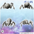 Set of two alien creatures with six legs (37) - Future Sci-Fi SF Post apocalyptic Tabletop Scifi Wargaming Planetary exploration RPG Terrain image