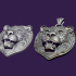 medallion Jaguar for casting image
