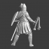 Late medieval Teutonic knight - with flail image